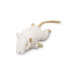 Plüsch Maus weiß 19 cm