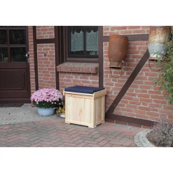 Promadino Kissenbox Patrick mit blauer Auflage