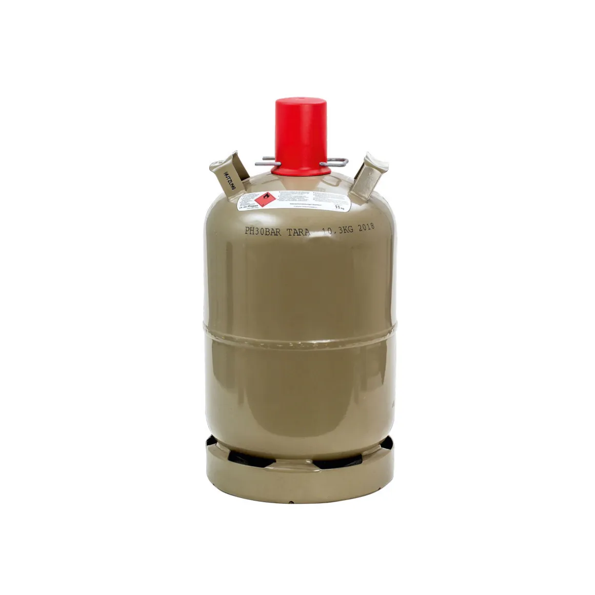 Propangas-Eigentumsflasche Stahl 11 kg Füllung zzgl Pfand