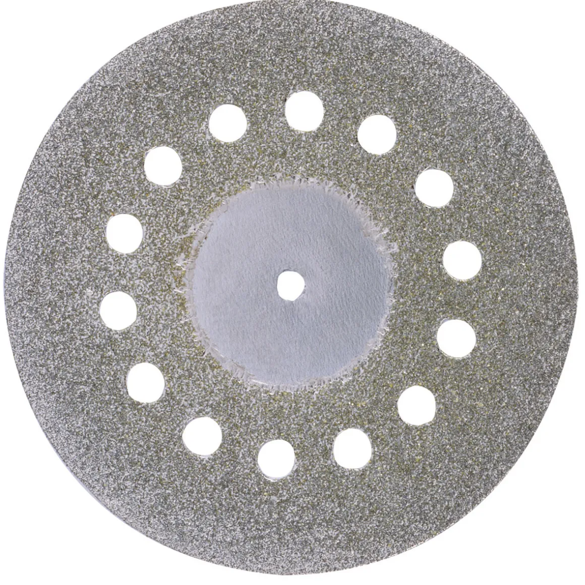 Proxxon Micromot Diamantierte Trennscheibe mit Kühllöchern Durchmesser 38 mm und 1 Träger