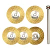 Proxxon Micromot Radbürsten Messing Durchmesser 22 mm 5 Stück und 1 Träger