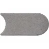 Rasenmaehkante grau 24/12/4cm