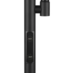 Reality LED Stehleuchte SPECTER schwarz, mit Lesearm