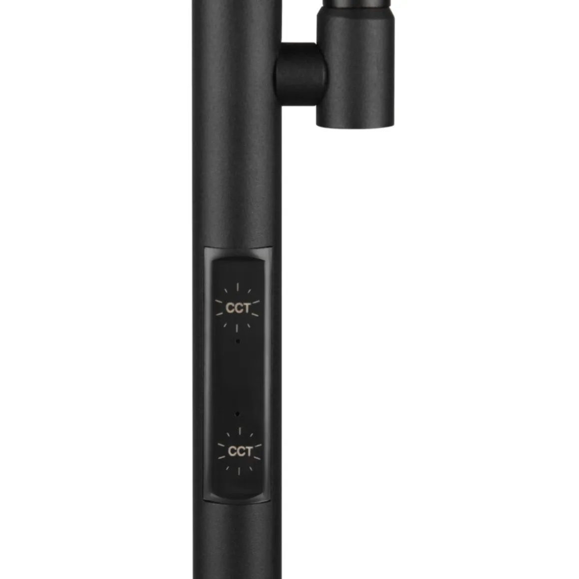 Reality LED Stehleuchte SPECTER schwarz, mit Lesearm