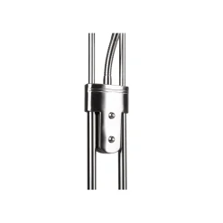 Reality LED-Deckenfluter Orson silber
