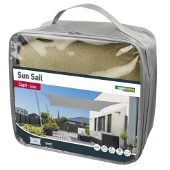Rechteck-Segel Capri 3 x 4 m champagner