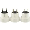 Reisestecker-Set 3-teilig