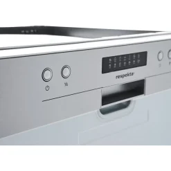 Respekta Einbaugeschirrspüler Kari 60 cm mit Display, teilintegriert