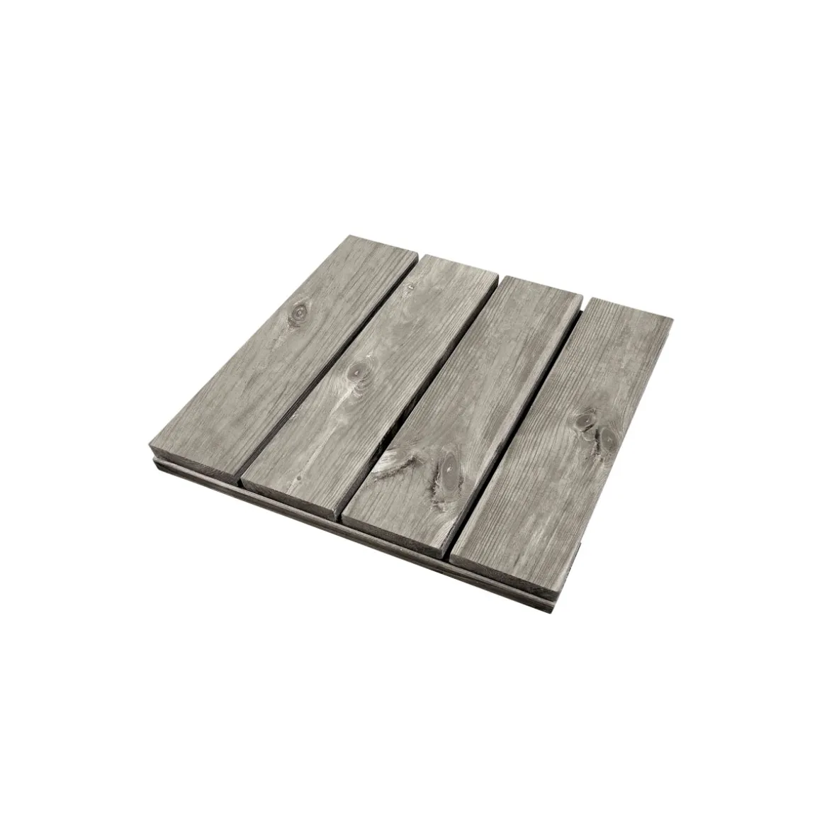 Rettenmeier Holzfliese Kiefer grau 50 x 50 cm