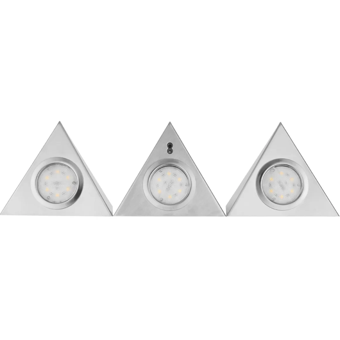 REV Ritter LED-Unterbauleuchte Trinagle Snsor 3 x 2,5W silber