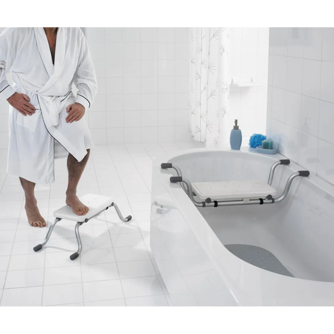 Ridder Badewannen-Sitz / Schemel Sid weiß