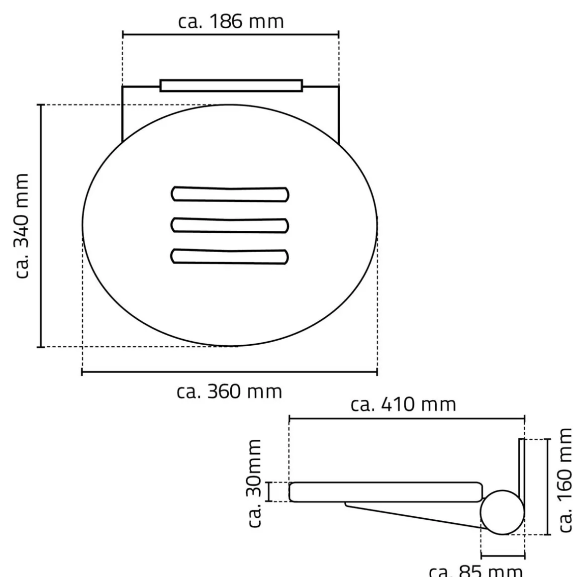 Ridder Duschklappsitz Deluxe