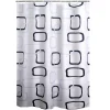 Ridder Duschvorhang Geo Textil 180 x 200 cm
