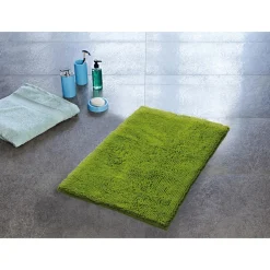 Ridder Teppich Soft 55 x 85 cm hellgrün Polyester-Microfaser