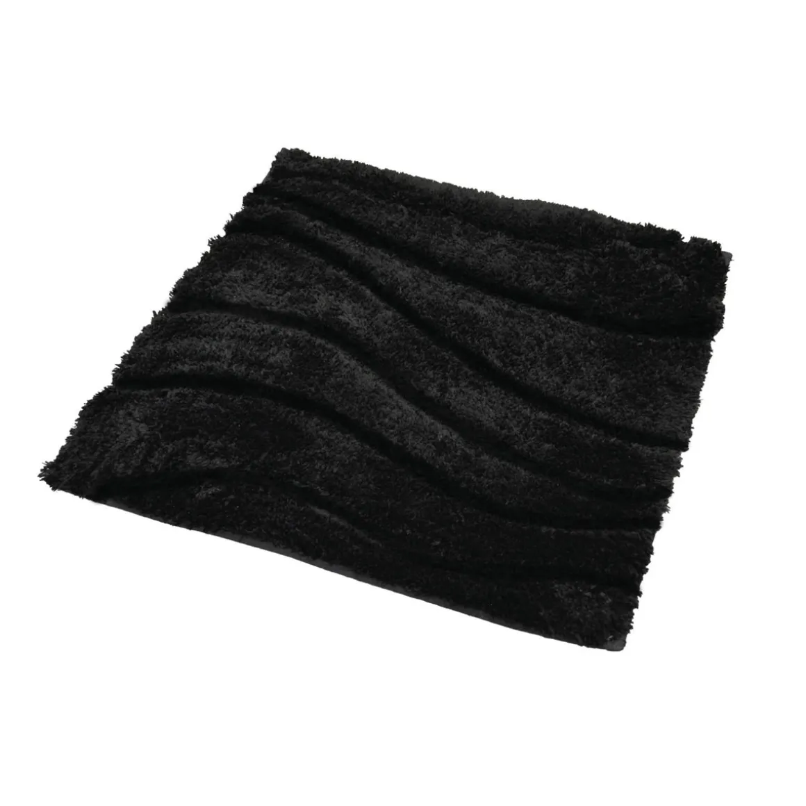Ridder Vorleger Coins 55 x 50 cm La Ola schwarz Polyester