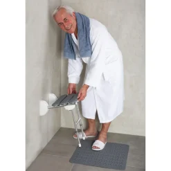 Ridder XL-Adapter für Duschklappsitz Pro chrom
