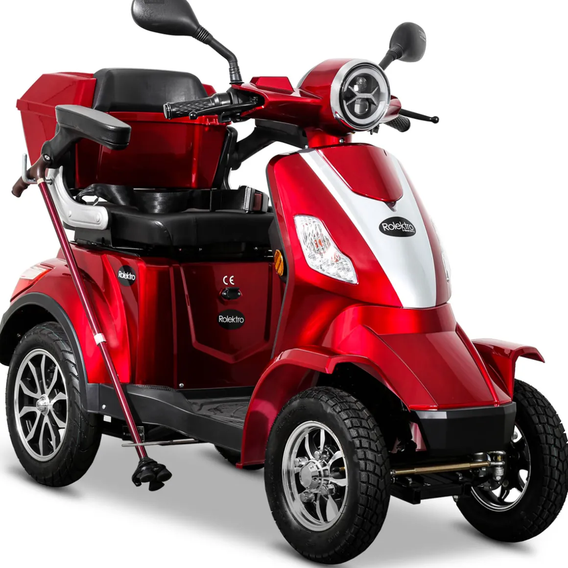 Rolektro E-Quad „15“, 1000 W, Rot