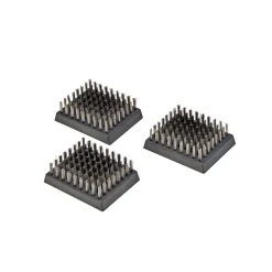 Rothmann Ersatzbürste 3er-Set für Grillbürste Classic