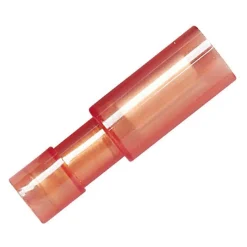 Rundsteck-Hülsen rot 0,5-1,5 mm 25 Stück