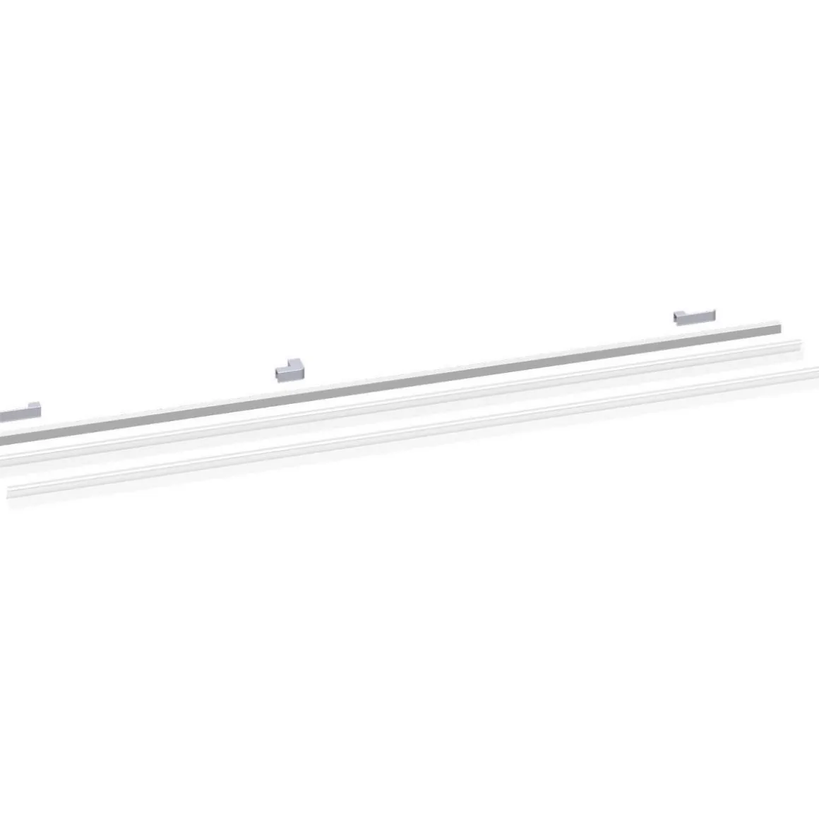 Scanbad Bodenprofil-Set für viereckige Modelle