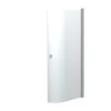 Scanbad Gebogene Tür 200 x 97-99 cm Klarglas