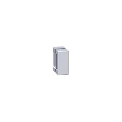 Scanbad Griff schmal 2 x 4,5 cm für Duschtür chrom