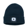 Scheibler LED-Strickmütze Malix navy Einheitsgröße