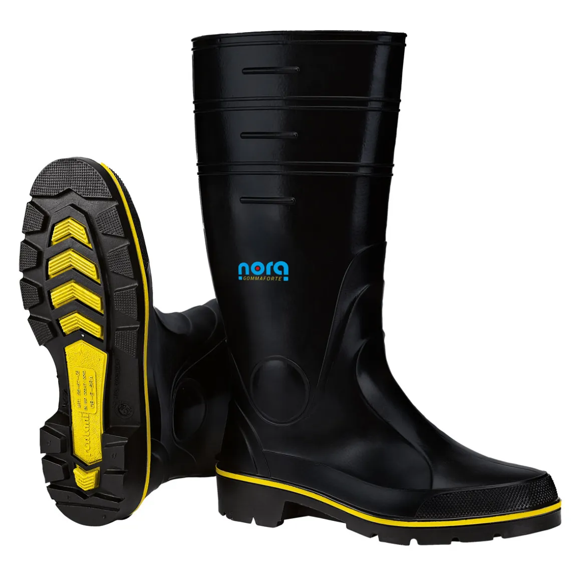 Scheibler Stiefel hoch schwarz Größe 47
