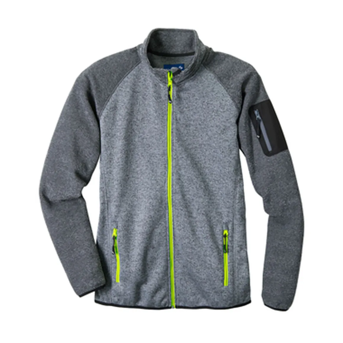 Scheibler Strickjacke Tweng grau-schwarz Größe XL