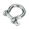 Schäkel geschweift 6 mm silber 3 Stück