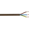 Schlauchleitung H05VV-F 3G 1 braun Meterware