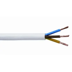 Schlauchleitung H05VV-F 3G 1 weiß 20 m