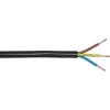Schlauchleitung H03VV-F 3G0,75 schwarz Meterware