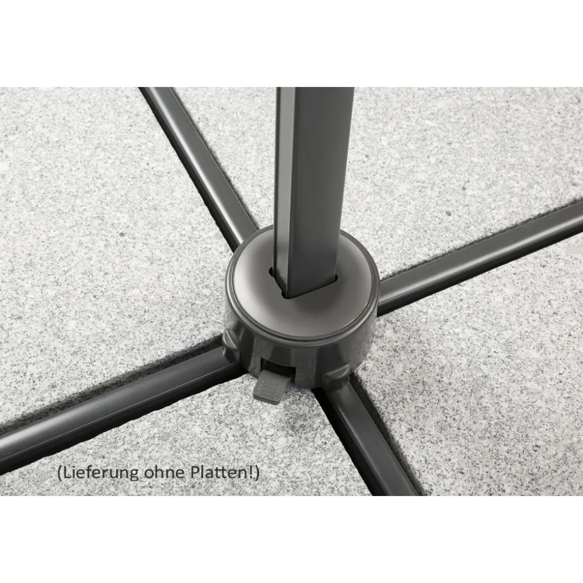 Schneider Schirme Ampelschirm Rhodos Junior 230 x 230 cm natur