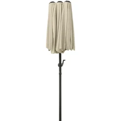 Schneider Schirme Sonnenschirm Salerno 300 x 150 cm Natur