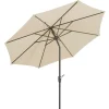 Schneider Schirme Sonnenschirm Harlem 270 cm natur
