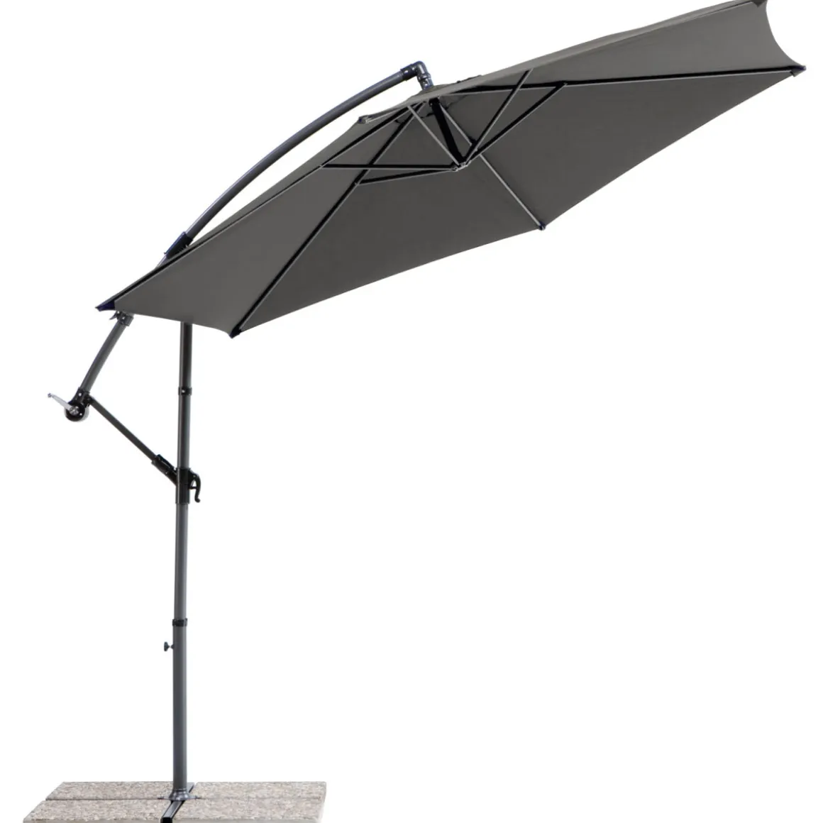 Schneider Schirme Sonnenschirm Venus 300 cm anthrazit