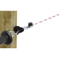 Schnellverbinder für Seile und Litzen schwarz bis Durchmesser 8 mm 4 Stück