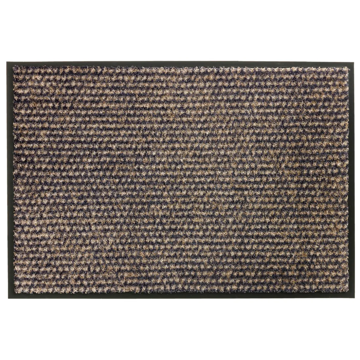 Schöner Wohnen Schmutzfangmatte „Miami“, Punkte anthrazit-taupe, 67x100 cm