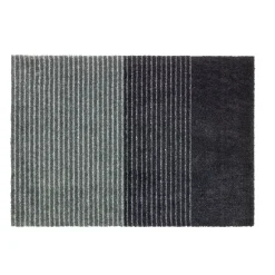 Schöner Wohnen Schmutzfangmatte „Manhattan“, Streifen/anthrazit-grau, 50x70 cm
