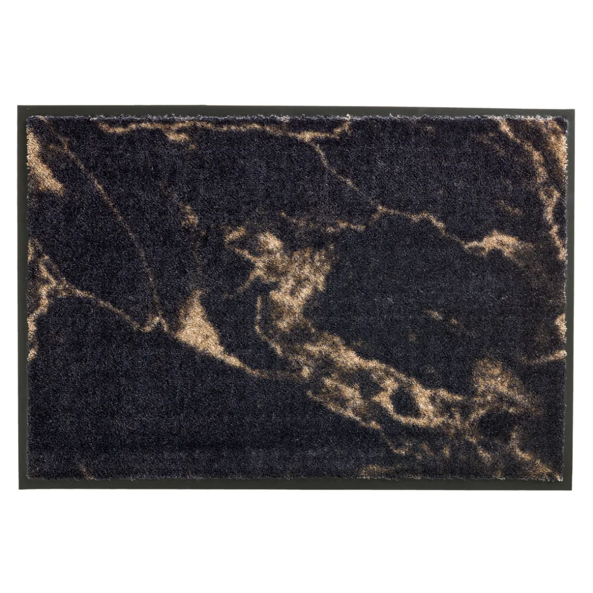 Schöner Wohnen Schmutzfangmatte „Miami“, marmor/anthrazit-taupe, 67x100 cm
