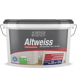 Schöner Wohnen Farbe Altweiß 5 L