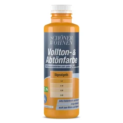 Schöner Wohnen Farbe Voll-und Abtönfarbe signalgelb 500 ml