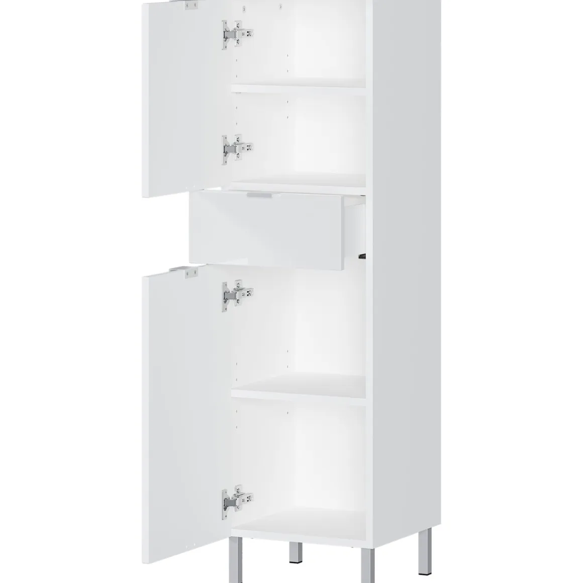 Schrank Maureen 1 Schubkasten 34 x 120 x 34 cm weiß