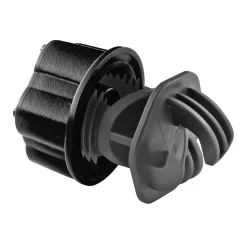 Schraubisolator Vario Plus schwarz für Durchmesser 10 mm Seil 10 Stück