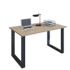 Schreibtisch Lona 110 x 50 cm U-Fußgestell Buche/weiß