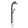 Schütte Überkopfbrause-Set Madagaskar schwarz