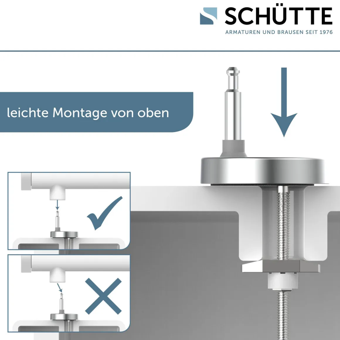 Schütte Duroplast HG WC-Sitz ROUND DIPS mit Absenkautomatik und Schnellverschluss