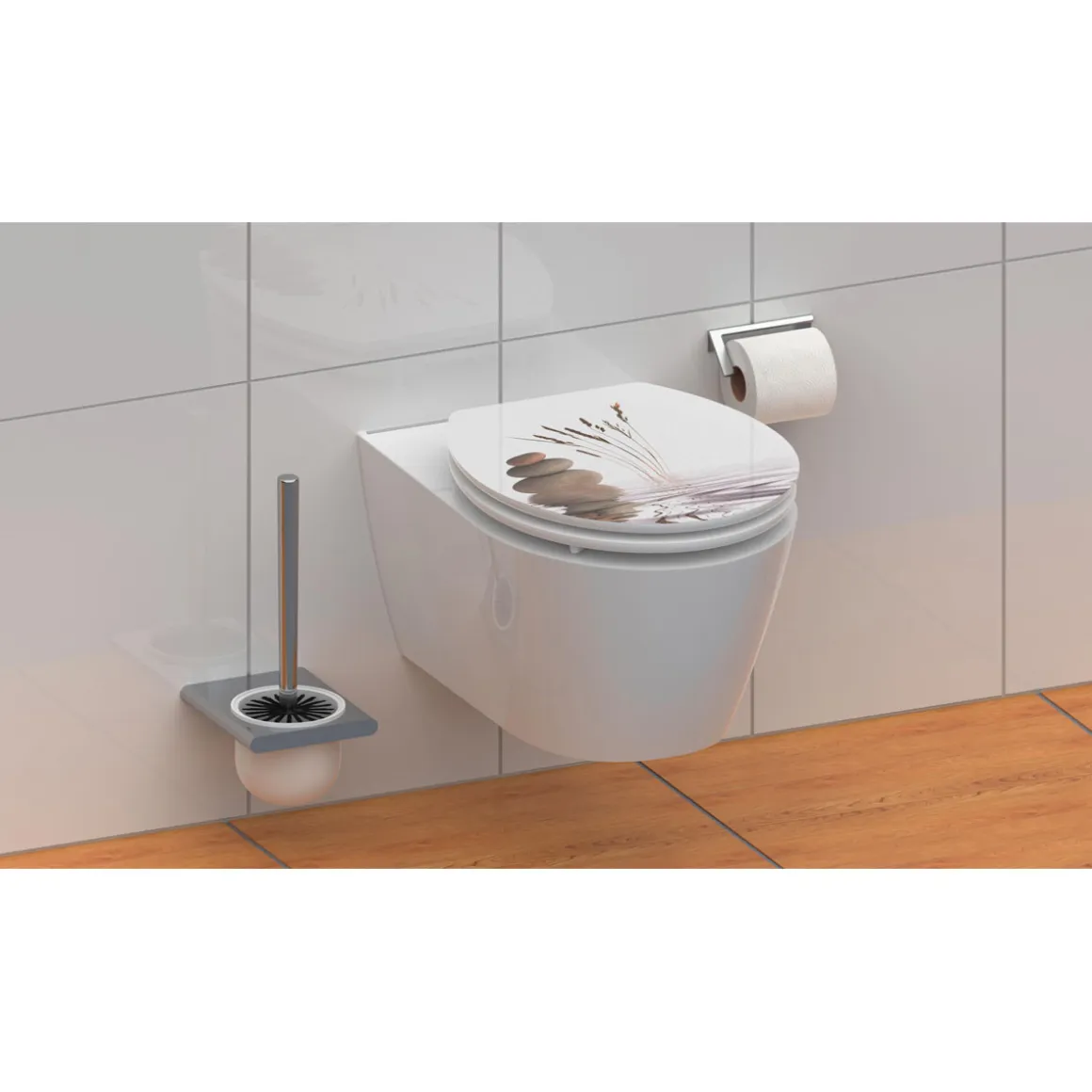 Schütte MDF HG WC-Sitz BALANCE mit Absenkautomatik