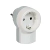 Schuko-Stecker mit integrierter Kupplung
